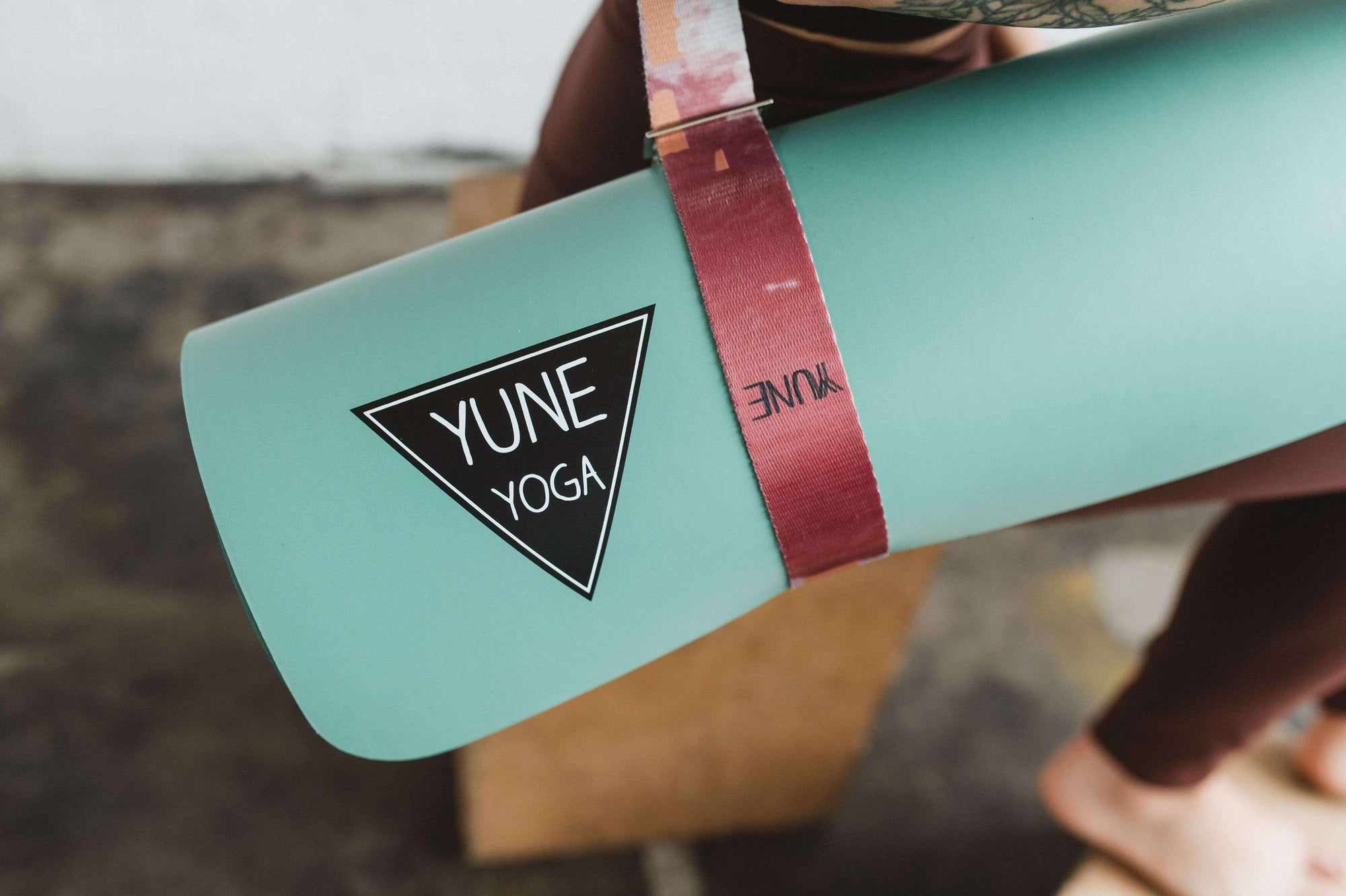 Hemlock Yoga Strap – Multicolor Stretching Strap w/ Metal Buckles | Yune Yoga-2