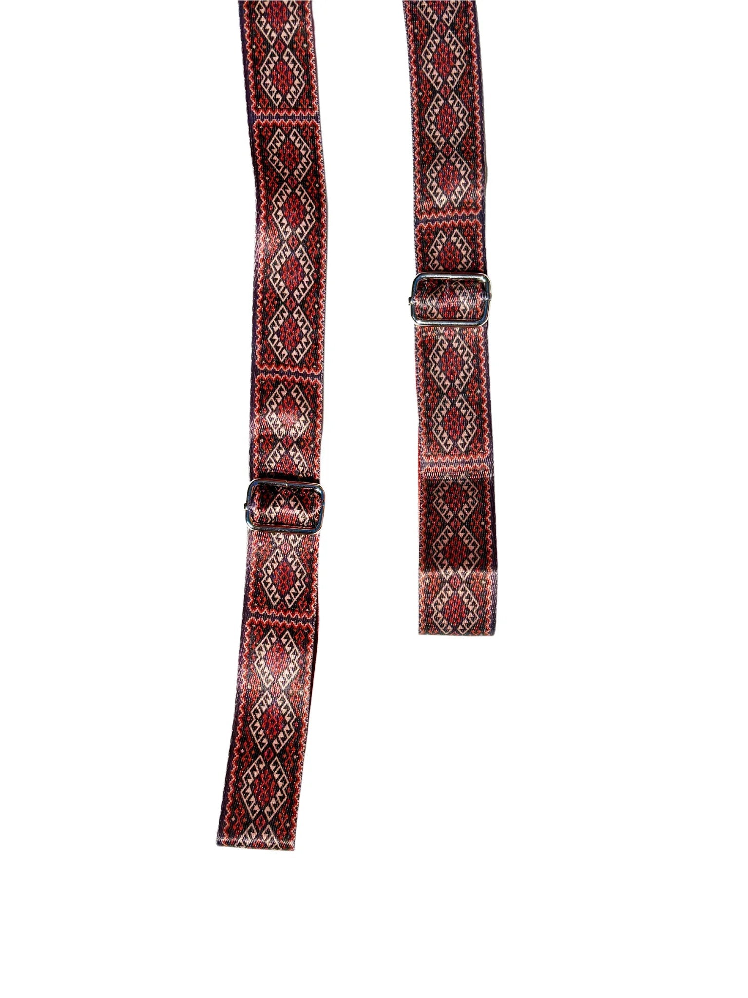 Moab Sunset Yoga Strap – Red Stretching Strap w/ Metal Buckles | Yune Yoga-1