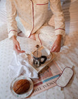 Domenica Marland x Yolke Rosebud Breakfast Tray in Cream