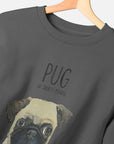 Pug Women's Oversized Sweatshirt
