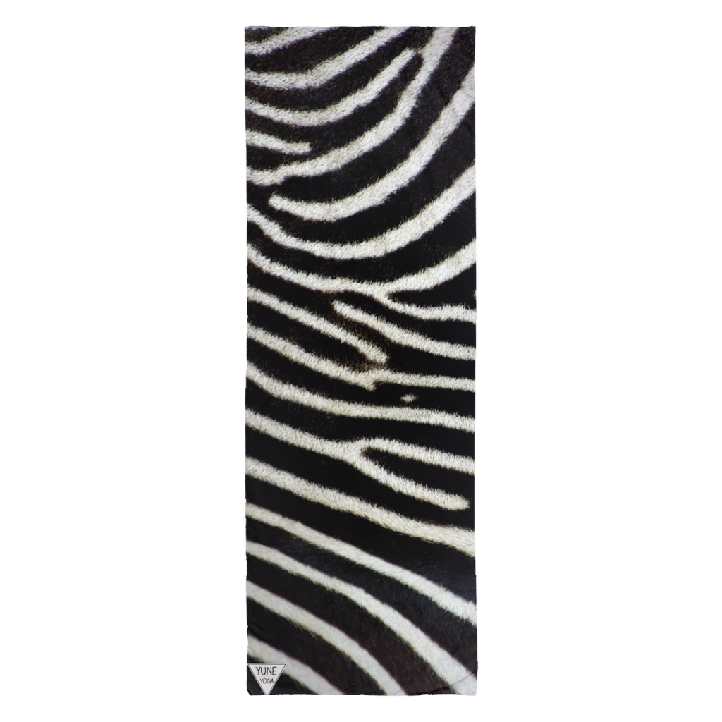 Zebra Yoga Towel