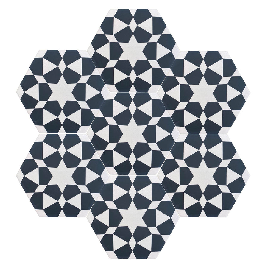 Luxury Zeena porcelain tiles, green and pink Moroccan zellige patterned tiles, premium anti-slip indoor outdoor tiles by Maria Starling Design at brixbailey.com