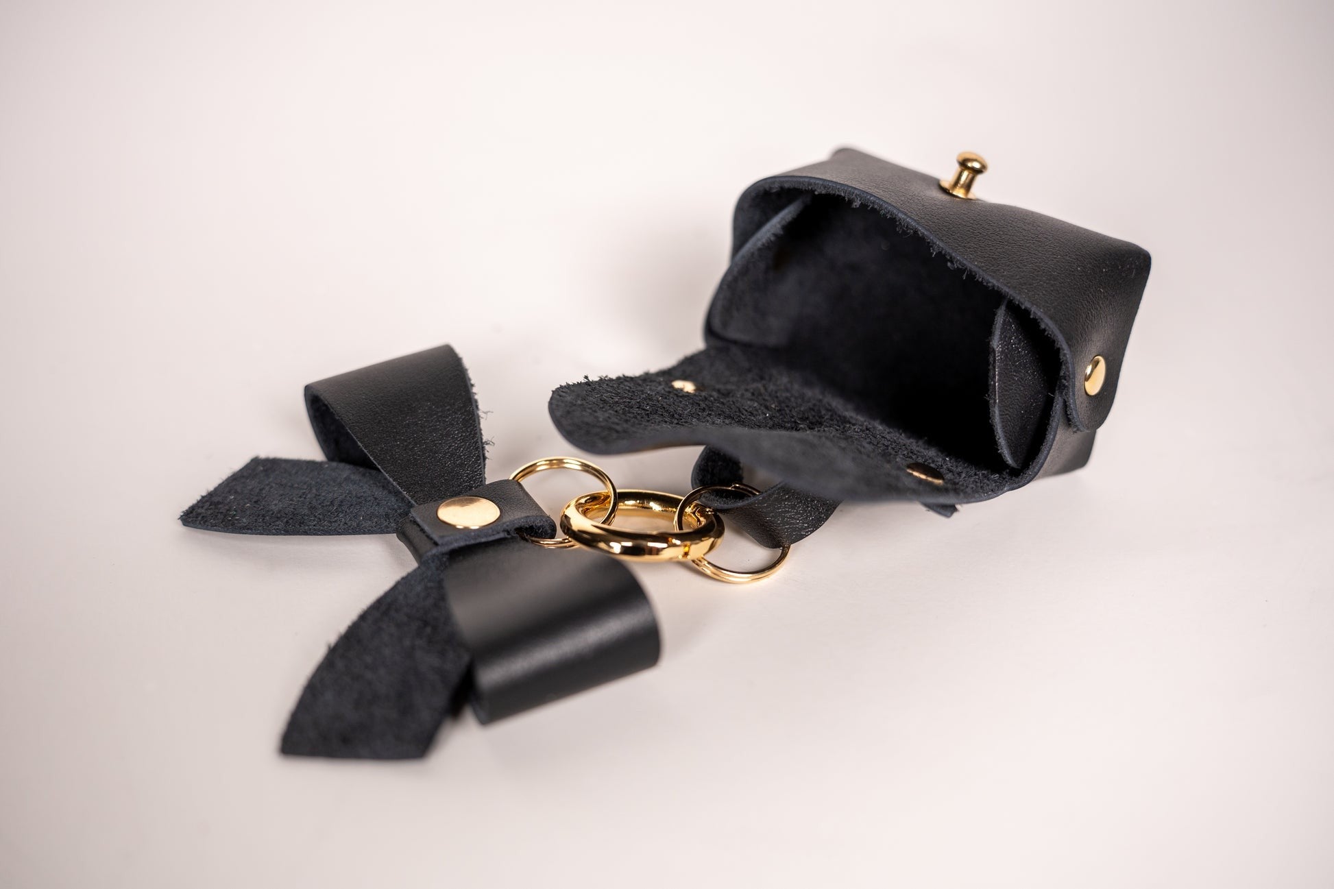 Mini Leather Charms for Bags and Keys