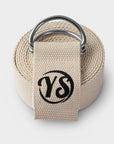 Yoga Studio GOTS Organic Cotton D-Ring 2.5m Yoga Belt Strap