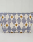 Nappy Wallet - Blue Harlequin