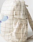 Curious Ralph Personalised School Bag, Hand-Embroidered