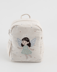 Fairy Whispers Personalised School Bag, Hand-Embroidered