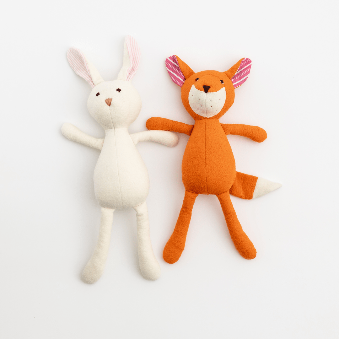 Kiko &amp; Fable - The Cuddly Bunny &amp; Playful Fox Toy