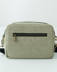 The GoGreen Sling Nappy Bag (Linen Cotton - Green)