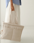 Vanilla Tote Nappy Bag (100% Cotton)