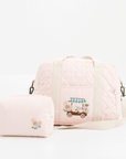 Hand Embroidered Meadow Cart Nappy Bag