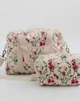Noira Rose Carryall Quilted Nappy Bag (100% Cotton)