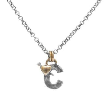 Letter C Initial Pendant Necklace **COMING SOON**