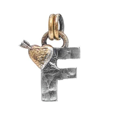 Letter F Initial Pendant Necklace **COMING SOON**