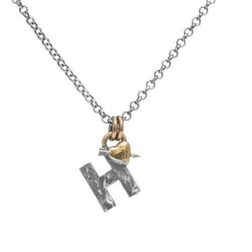 Letter H Initial Pendant Necklace **COMING SOON**