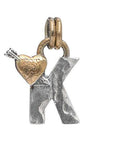 Letter K Initial Pendant Necklace **COMING SOON**