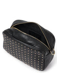 Stud Black Leather Cross-Body Camera Bag Brix and Bailey