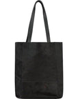 Black Bow Haircalf Leather Tote Bag | Byyey - Brix + Bailey