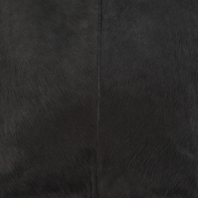 Black Large Calf Hair Leather Grab Bag | Byrya - Brix + Bailey