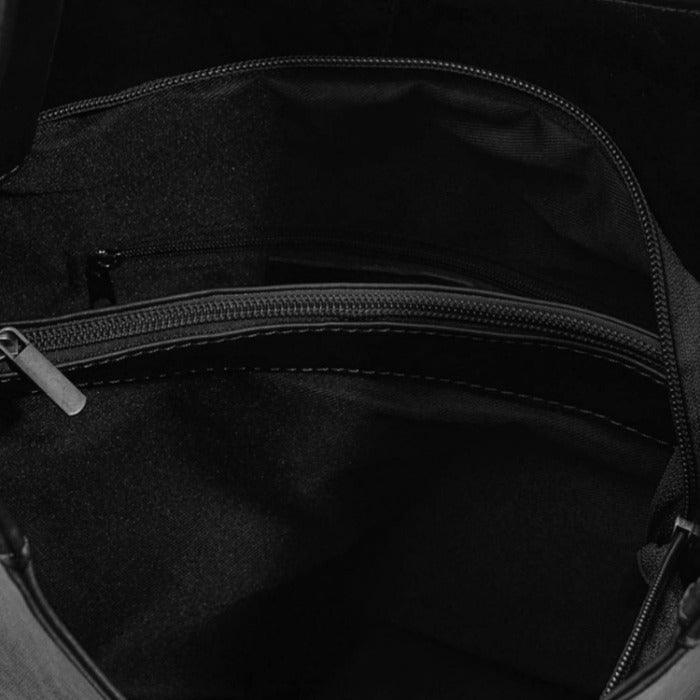 Black Soft Pebbled Leather Hobo Bag - Brix + Bailey