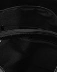 Black Spot Calf Hair Leather Tassel Grab Bag - Brix + Bailey