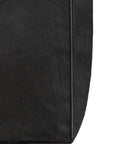 Calf Hair Large Leather Tote Bag Black - Brix + Bailey