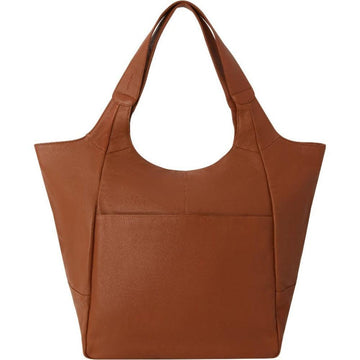 Camel Large Pocket Tote Shoulder Bag - Brix + Bailey