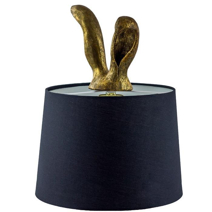 Gold Hare Rabbit Ears Large Lamp - Brix + Bailey