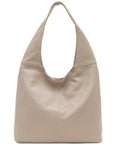 Ivory Soft Pebbled Leather Hobo Bag - Brix + Bailey