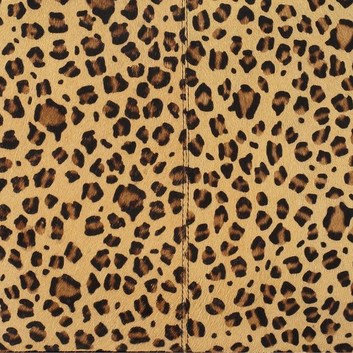 Leopard Print Bow Small Haircalf Leather Tote Bag - Brix + Bailey