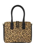 Leopard Print Cowhide Leather Crossbody Shoulder Bag - Brix + Bailey