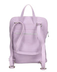 Lilac Soft Pebbled Leather Pocket Backpack - Brix + Bailey