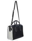 Black Leather Structured Top Handle Bag - Brix and Bailey® - Contemporary Bag, Watch and Accessory Brand