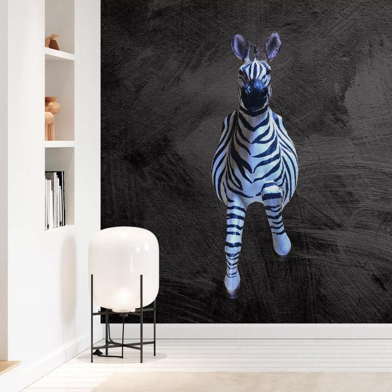 Zebra Running Through My Wall Hanging - Brix + Bailey